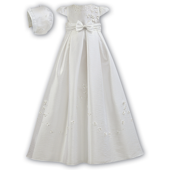 Sarah Louise Christening Gown & Bonnet – 1052